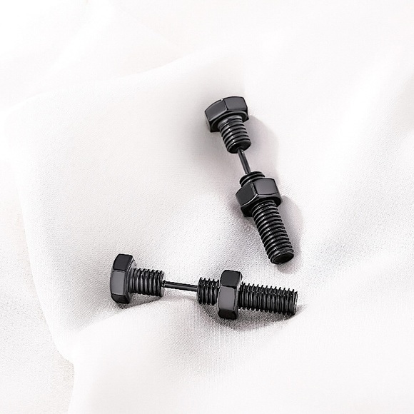 ⚜️[𝟯/$𝟮𝟴]⚜️NEW Bolt Double-Sided Earrings - Picture 7 of 11